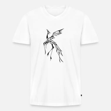 Crane / Phoenix Tribal Tattoo' Men's 